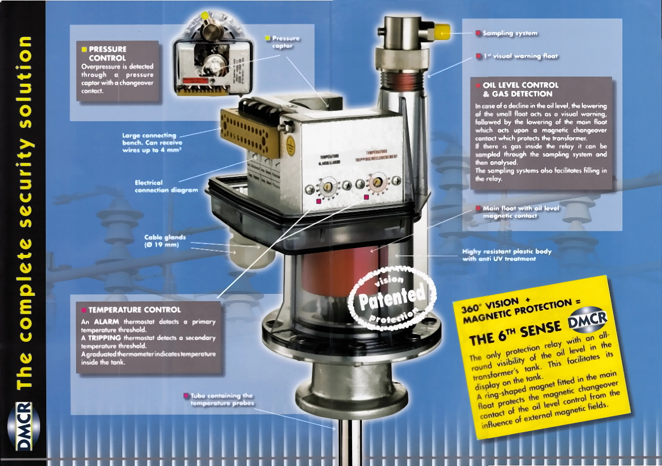 DMCR- DETECTION, MEASUREMENT & CONTROL RELAY